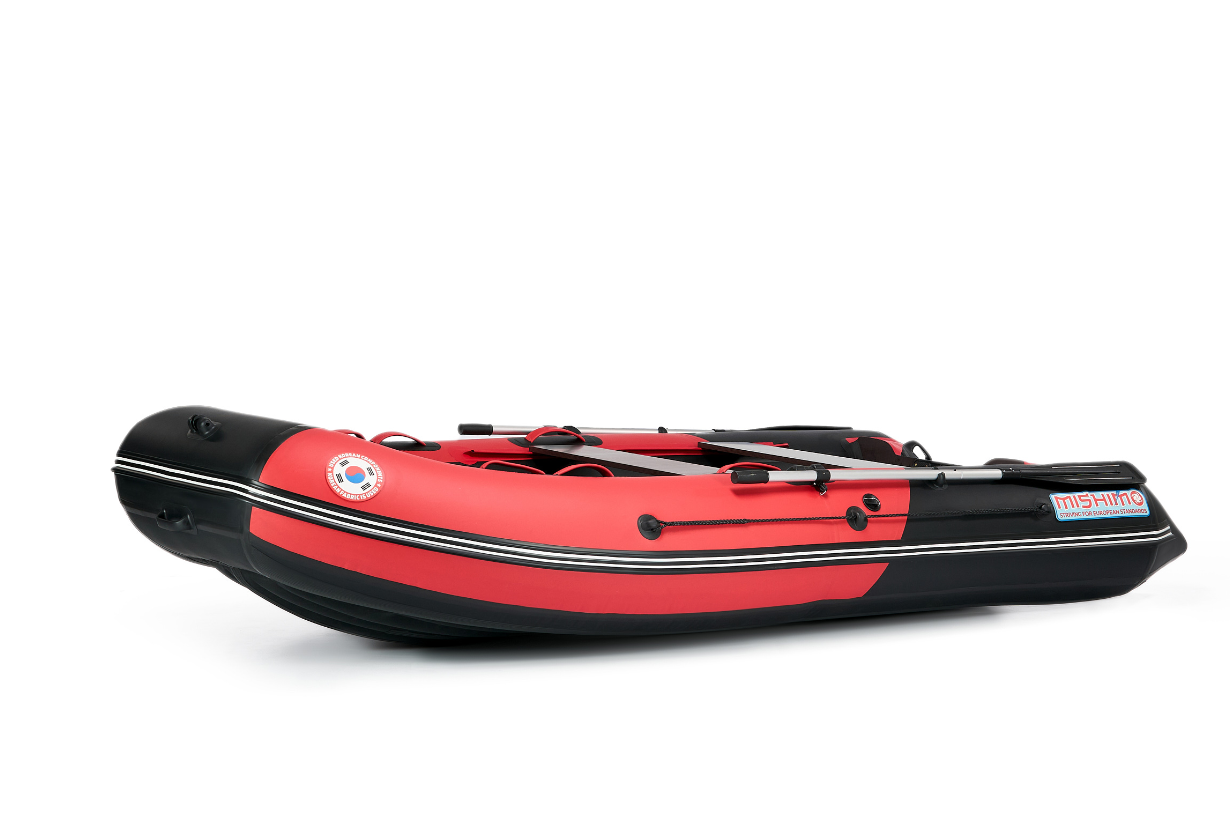 КОМПЛЕКТ ЛОДКА MISHIMO PRO 350 + ЛОДОЧНЫЙ МОТОР MARLIN MP 9.9 (15) AMHS PROLINE в Ижевске