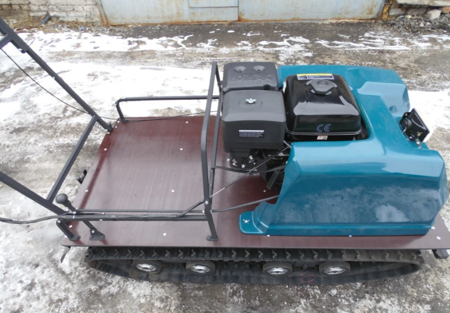 Мотобуксировщик AhtaR LR13 с реверс-вариатором Буран (задний ход) в Ижевске