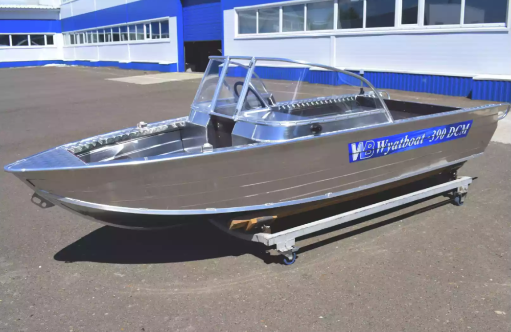 Алюминиевая лодка Wyatboat-390 DCM в Ижевске