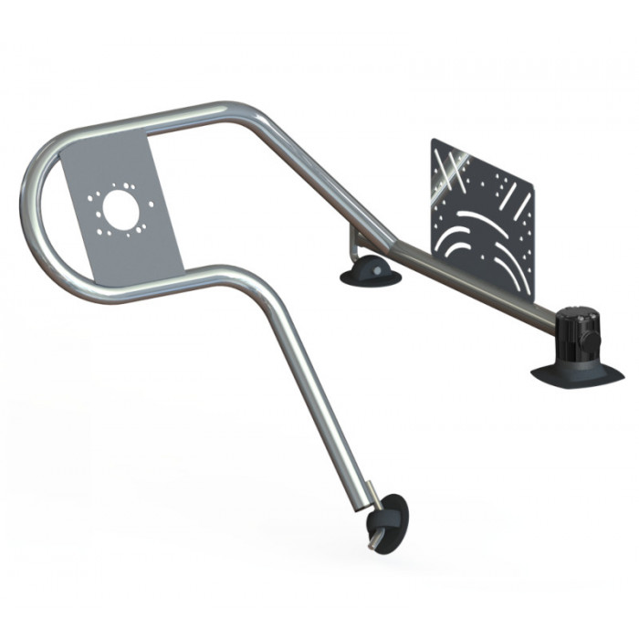 Стойка рулевая с креплением на баллон надувной лодки 32мм быстросъемная в Ижевске