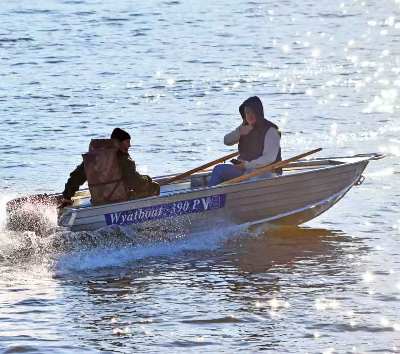 Алюминиевая лодка Wyatboat-390 P в Ижевске