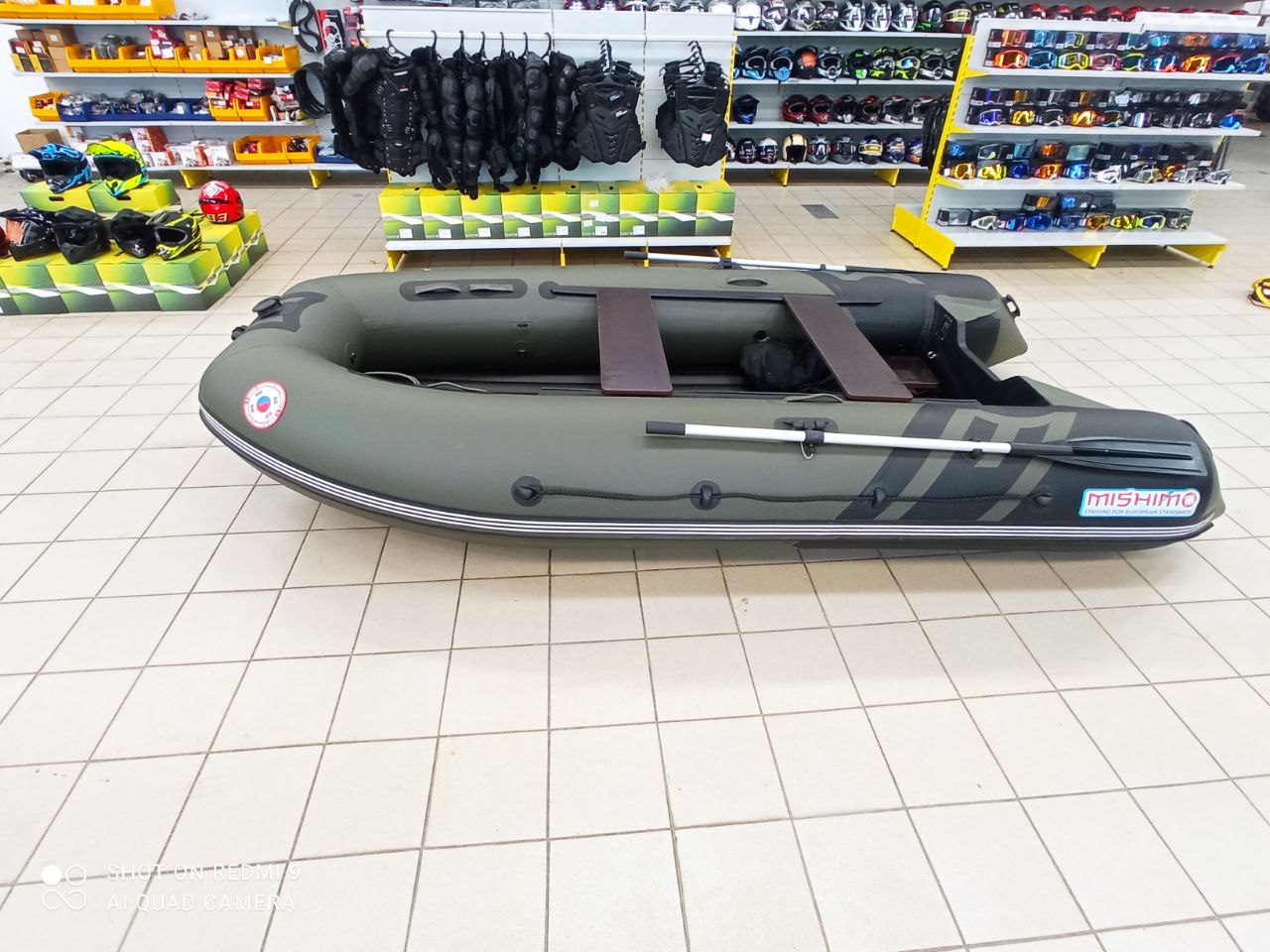 Лодка MISHIMO RIVER JET 390 под водомет в Ижевске