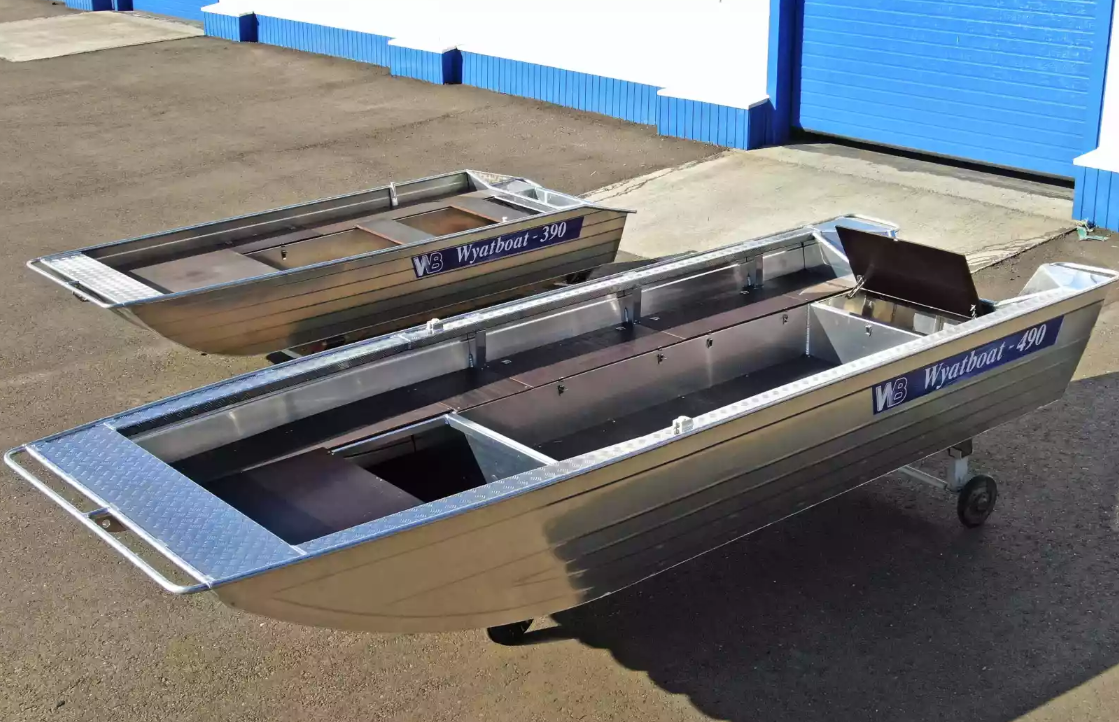 Алюминиевая лодка Wyatboat-490 Jonboat в Ижевске