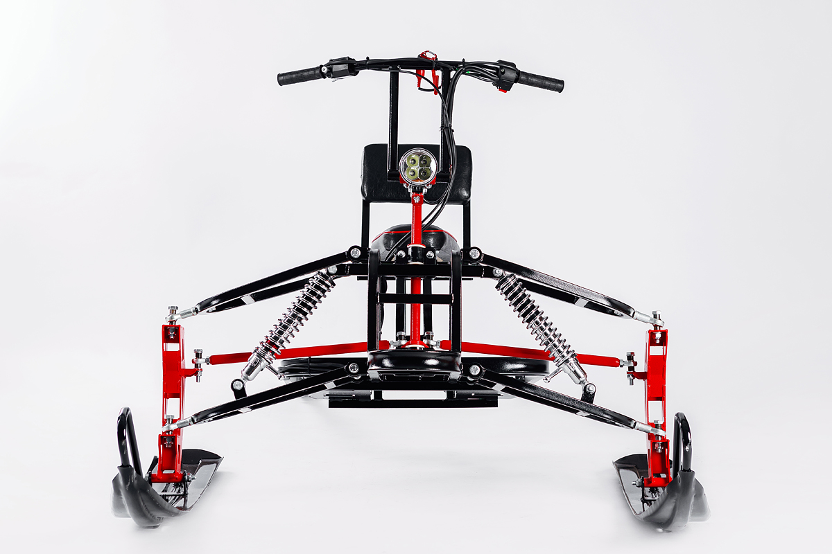 Лыжный модуль IKUDZO TERRAIN с подогревом ручек металлические лыжи в Ижевске