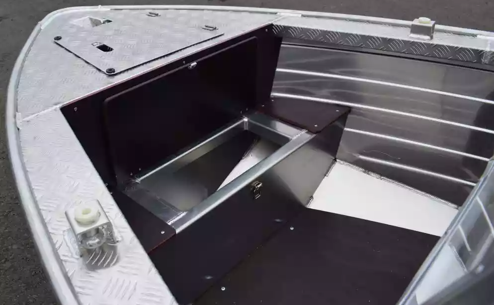 Алюминиевая лодка Wyatboat-390 DCM Увеличенный борт в Ижевске