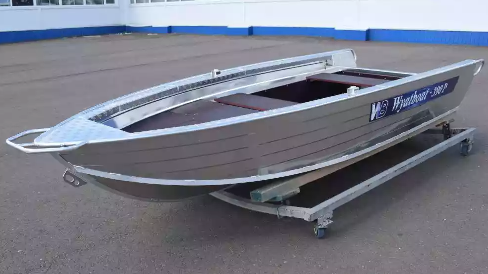 Алюминиевая лодка Wyatboat-390Р Fish в Ижевске