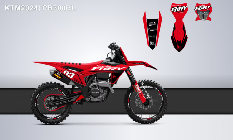 Кроссовый мотоцикл Sanchez Fury CB300RL в Ижевске