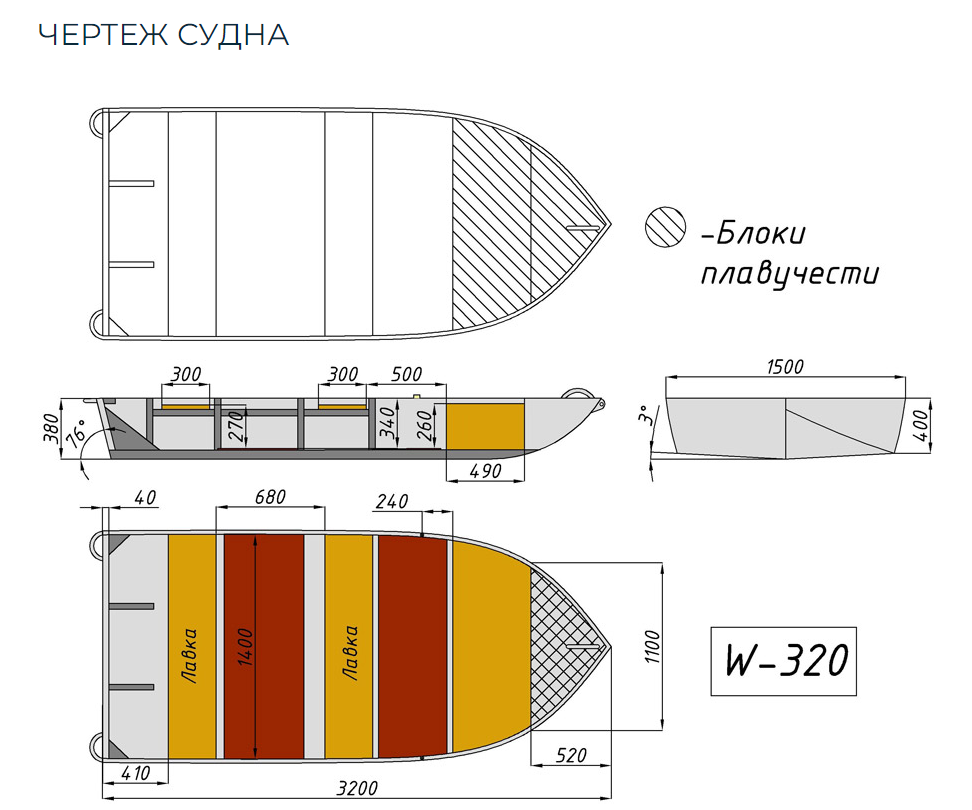 Алюминиевая Wyatboat-320 в Ижевске