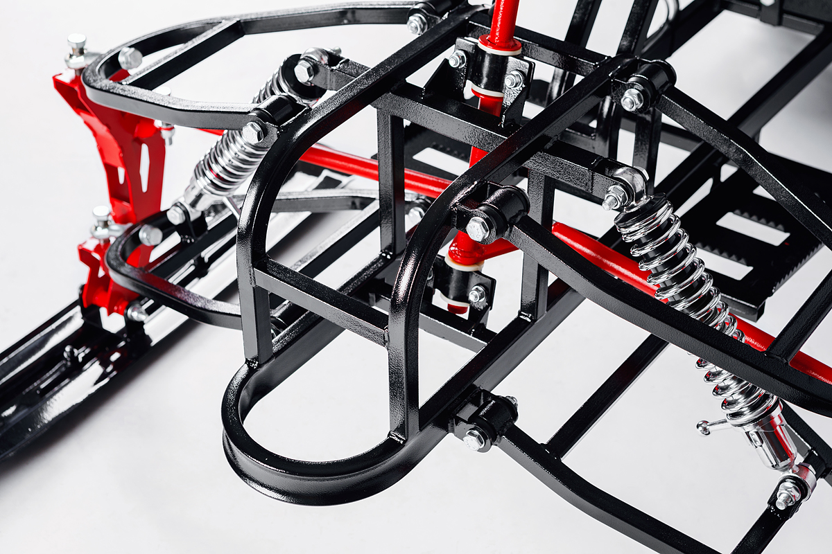 Лыжный модуль IKUDZO TERRAIN с подогревом ручек металлические лыжи в Ижевске