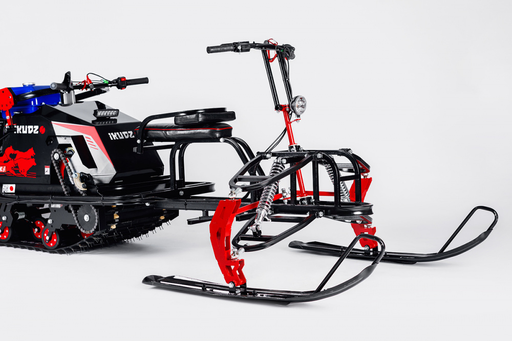 Лыжный модуль IKUDZO TERRAIN с подогревом ручек пластиковые лыжи в Ижевске