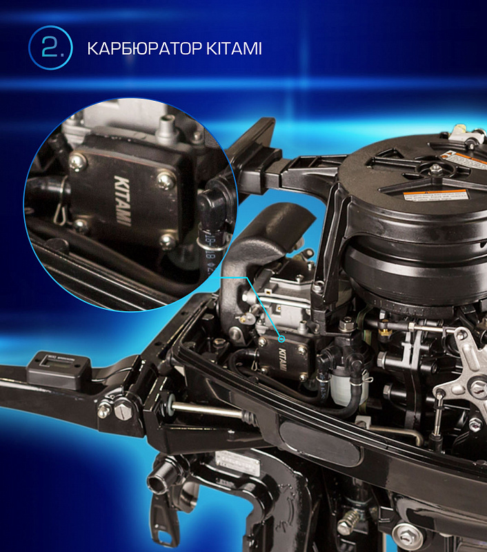 Лодочный мотор MARLIN PROLINE MP 9.9(20) AMHL FORCE в Ижевске