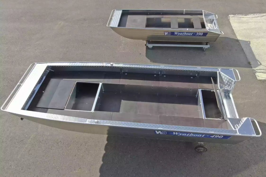Алюминиевая лодка Wyatboat-490 Jonboat в Ижевске