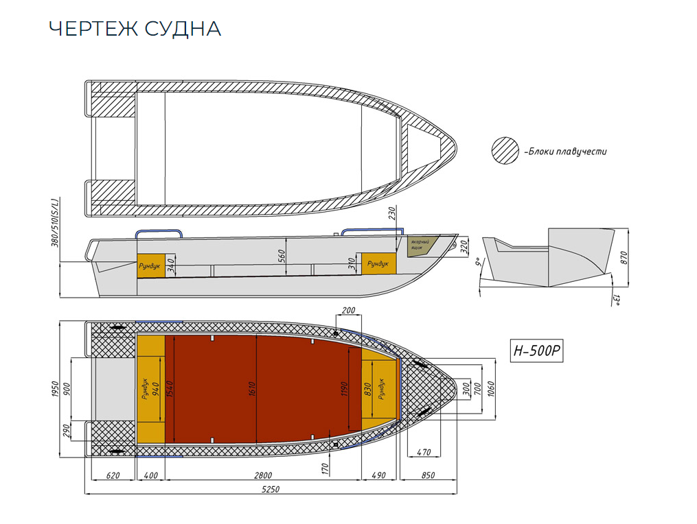 Алюминиевая лодка Неман-500 P в Ижевске