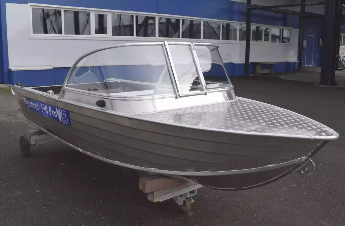 Алюминиевая лодка Wyatboat-390 Pro в Ижевске