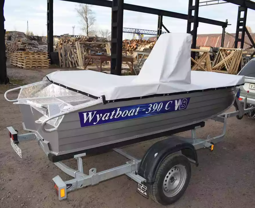 Алюминиевая лодка Wyatboat-390 C в Ижевске