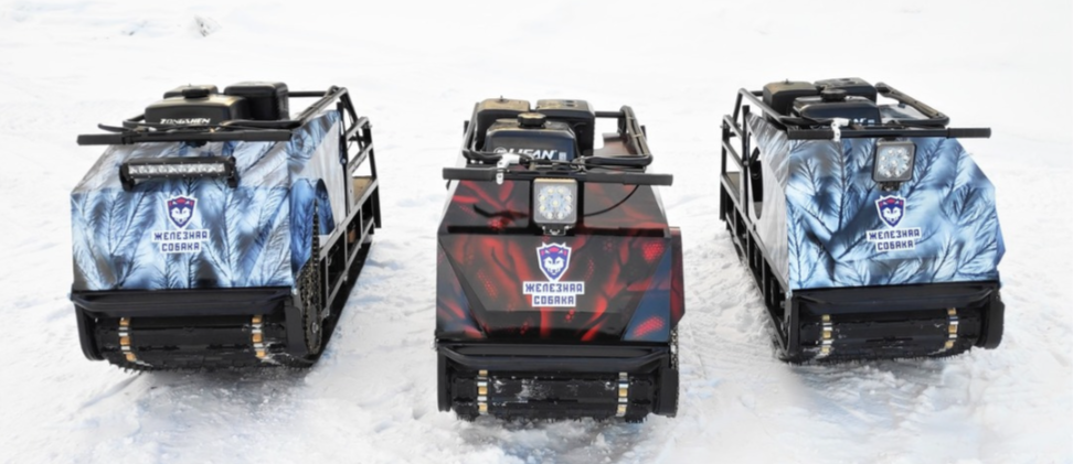 Мотобуксировщик Irondog (Железная собака) M500 15 Камуфляж Охотник в Ижевске