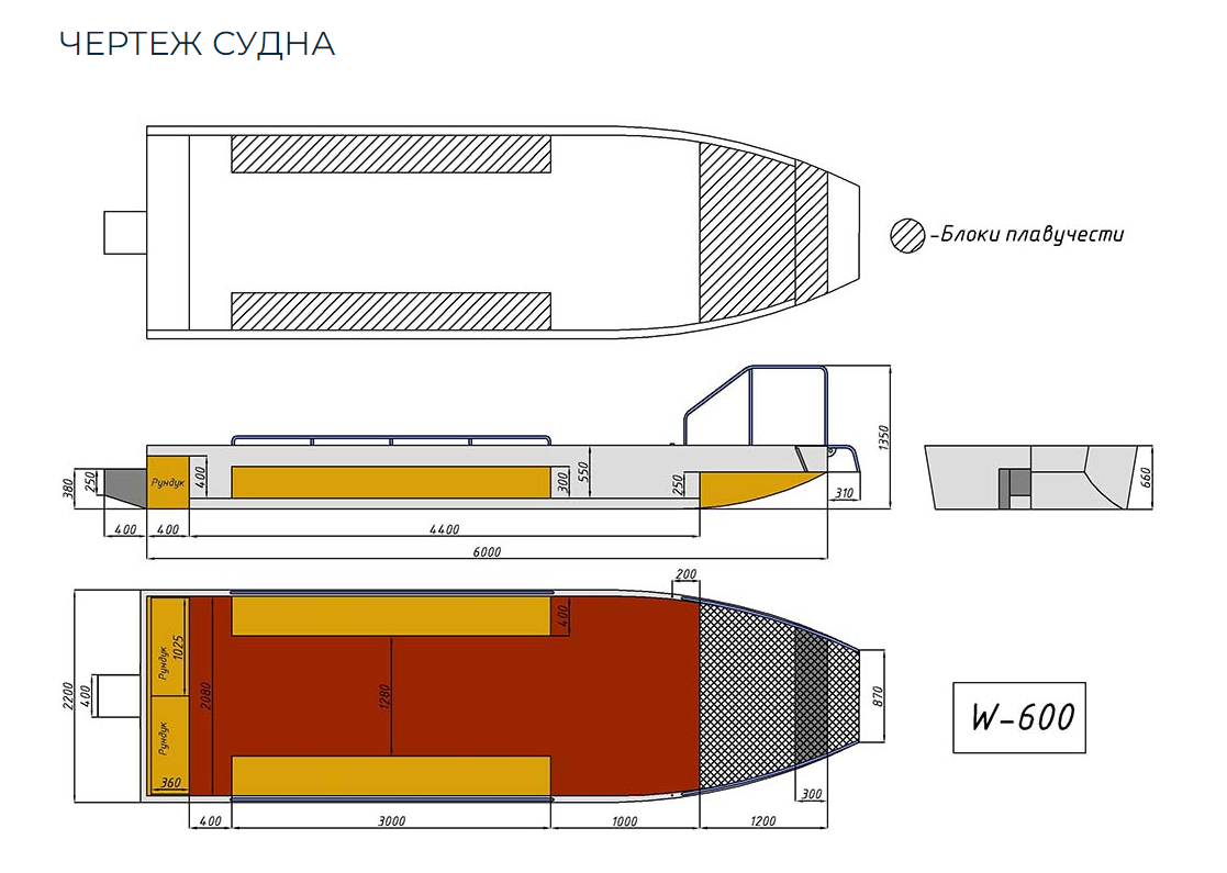 Алюминиевая лодка Wyatboat-600 в Ижевске
