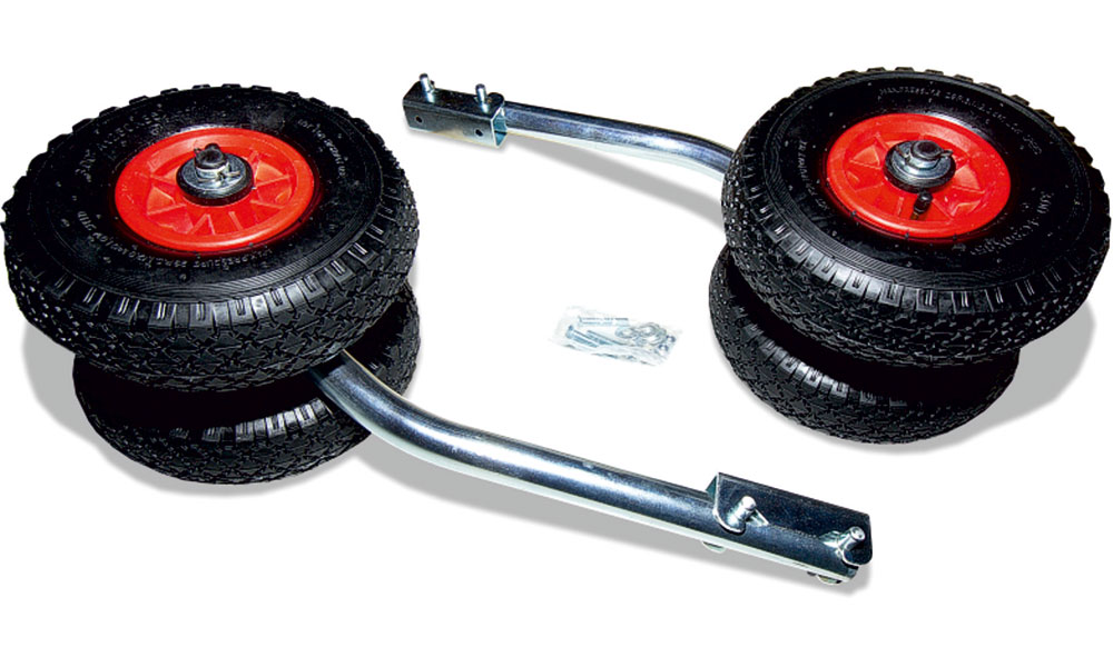 Транцевые колеса модульные двойные усиленные (быстросъемные) в Ижевске