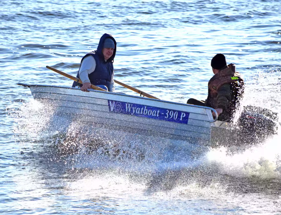 Алюминиевая лодка Wyatboat-390 P в Ижевске