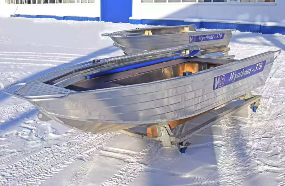 Алюминиевая лодка Wyatboat-370 РМ в Ижевске