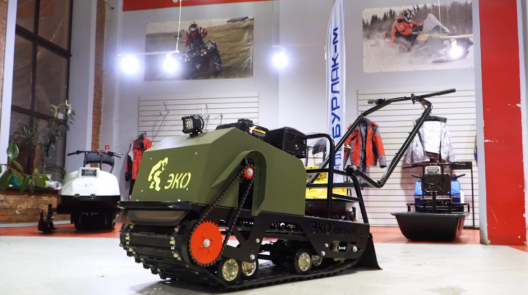 Мотобуксировщик ЭКО-Мини 15 лс (рама цельнометаллическая гнутая) в Ижевске