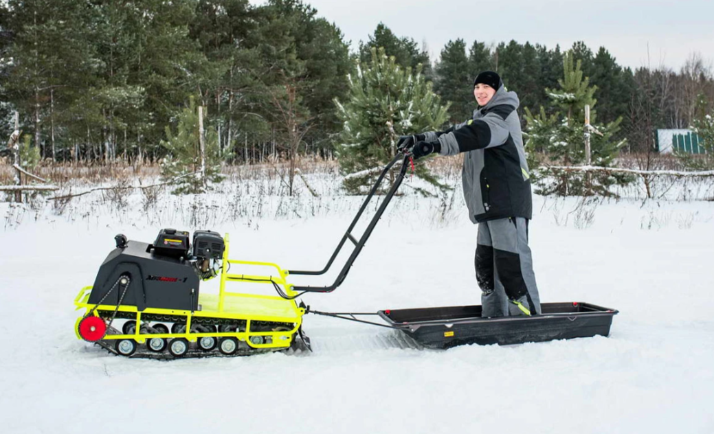 Мотобуксировщик Бурлак ХОЗЯИН-1 (капот ткань) в Ижевске