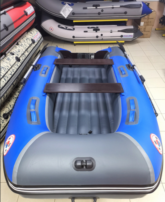 КОМПЛЕКТ Лодка MISHIMO PRO 350 + ЛОДОЧНЫЙ МОТОР MARLIN MP 9.9 (20) AMHS PRO в Ижевске