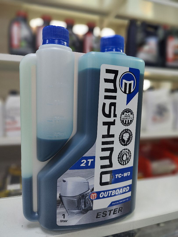 Масло MISHIMO 2T OUTBOARD (ESTER) полусинтетика 1 л в Ижевске