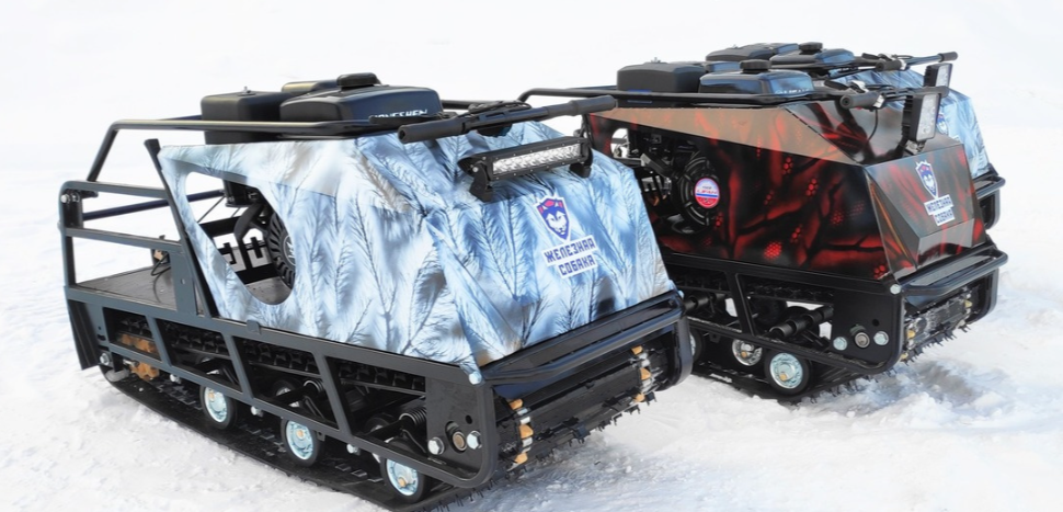 Мотобуксировщик Irondog (Железная собака) M500 15 Камуфляж Охотник в Ижевске