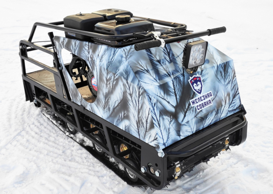 Мотобуксировщик Irondog (Железная собака) M500 15 Камуфляж Охотник в Ижевске