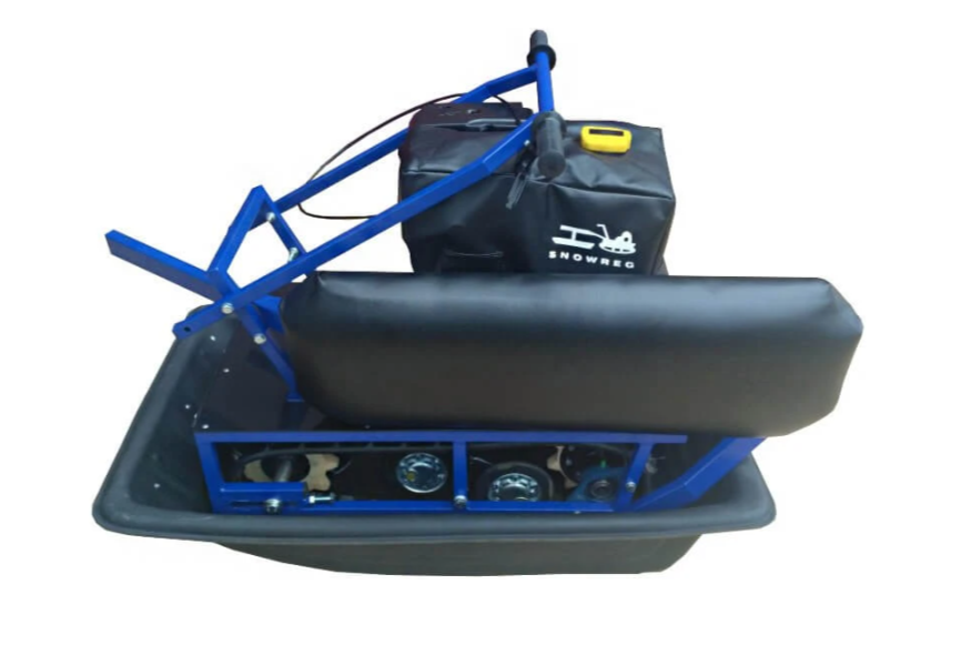 Мини-мотобуксировщик Альбатрос-М с фарой в Ижевске