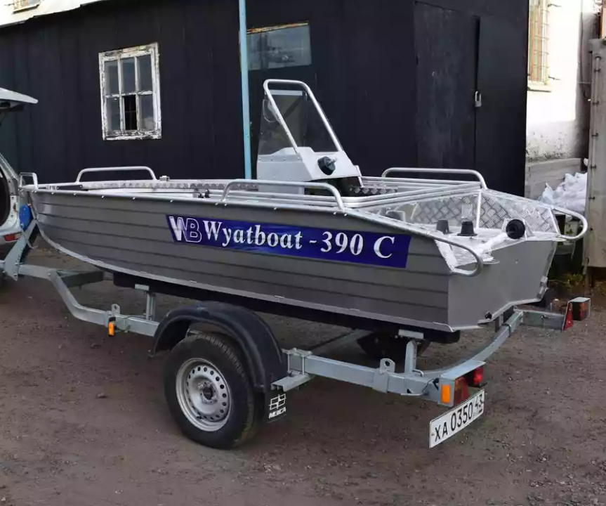 Алюминиевая лодка Wyatboat-390 C в Ижевске