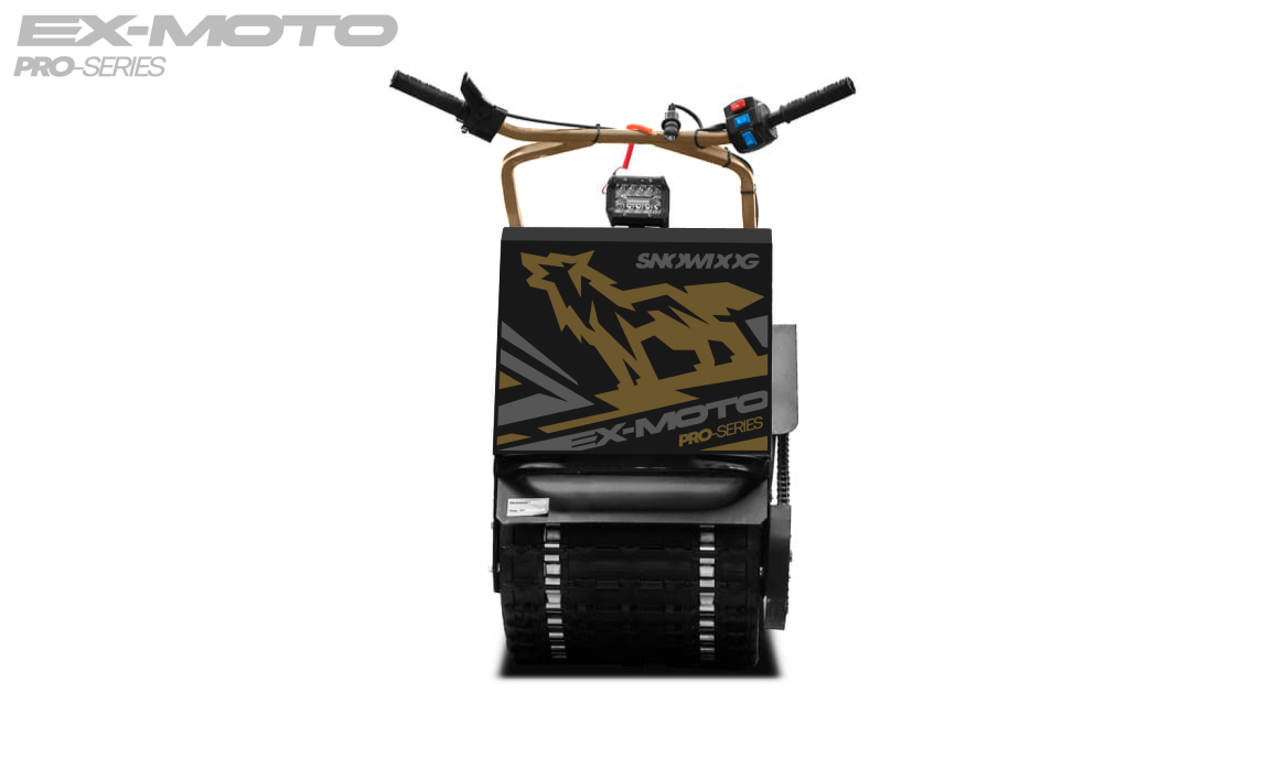 Мотобуксировщик EX-MOTO SNOWDOG S380 8л.с. в Ижевске