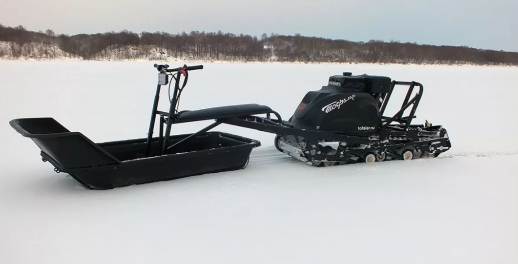 Мотобуксировщик Тофалар 500 с модулем Толкач в Ижевске