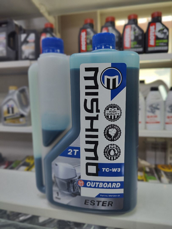 Масло MISHIMO 2T OUTBOARD (ESTER) полусинтетика 1 л в Ижевске