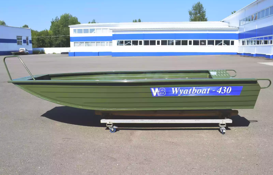 Алюминиевая лодка  Wyatboat-430 Master Fish в Ижевске