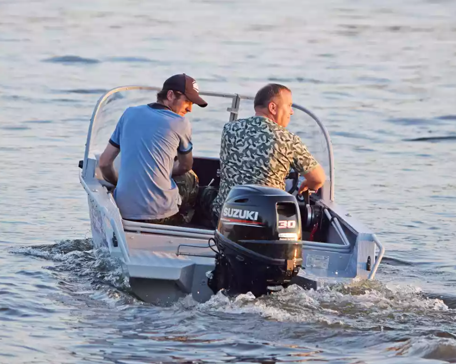 Алюминиевая лодка Wyatboat-390 DCM в Ижевске