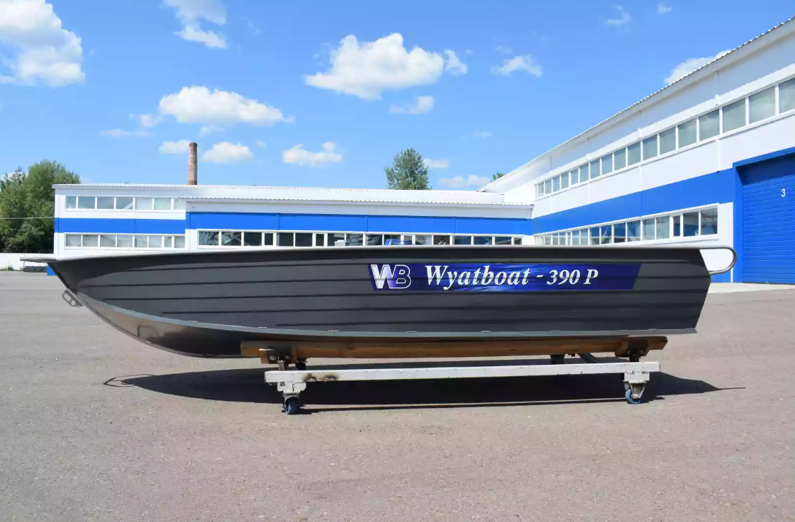 Алюминиевая лодка Wyatboat-390Р Fish в Ижевске