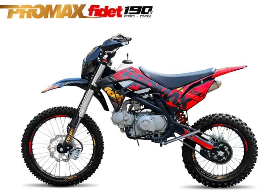 Мотоцикл (питбайк) PROMAX FIDET (ФАЙДЕТ) 190E MAX PRO LUX 19/16 в Ижевске