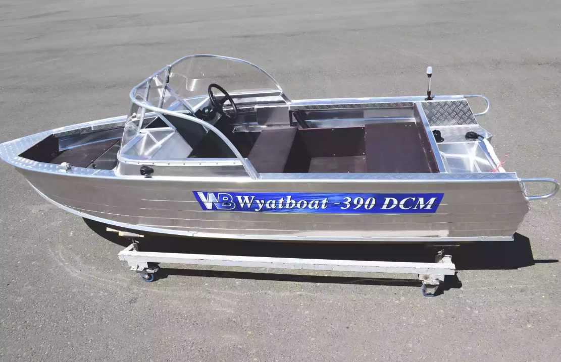 Алюминиевая лодка Wyatboat-390 DCM в Ижевске