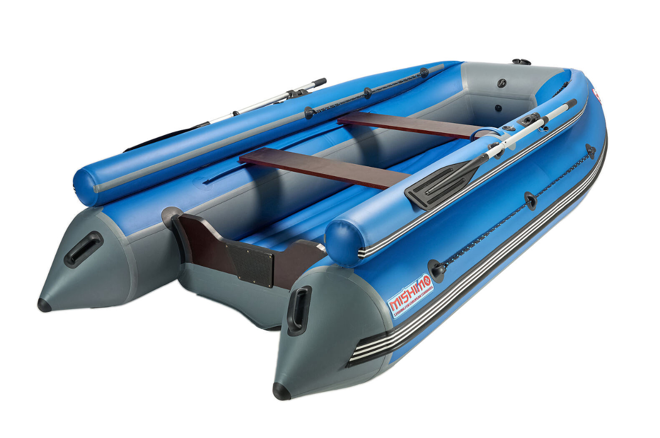КОМПЛЕКТ ЛОДКА MISHIMO FAMILY LITE 370 + МОТОР MARLIN MP 9.9 AMHS PROLINE FORCE в Ижевске