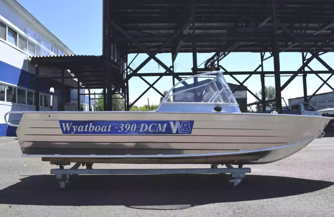 Алюминиевая лодка Wyatboat-390 DCM в Ижевске