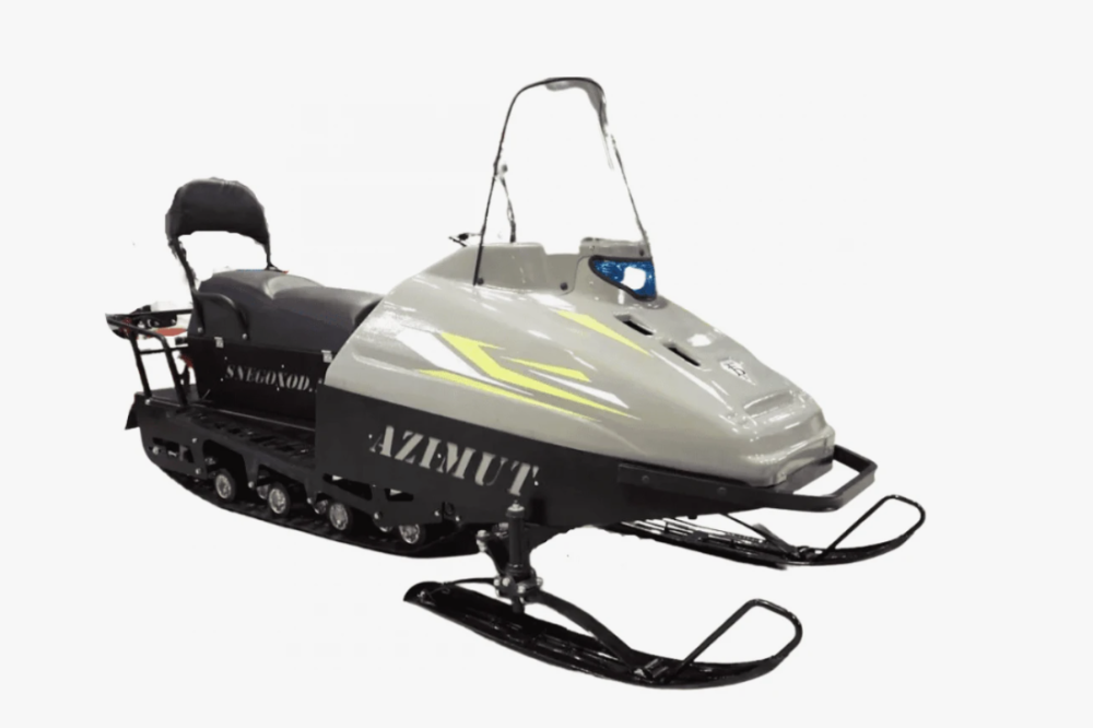 Миниснегоход Бурлак Азимут 24 л.с. , эл.запуск, реверс, тормоз гидравл, капот серый в Ижевске