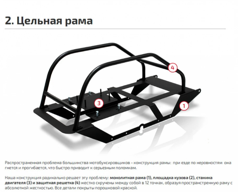Мотобуксировщик НОРКА 380 MINI 9 л.с. в Ижевске