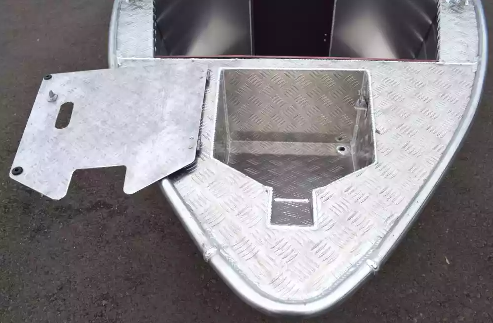 Алюминиевая лодка Wyatboat-390 DCM Увеличенный борт в Ижевске