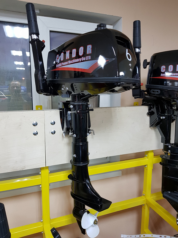 Лодочный мотор Condor F6HS без бака 12 л. в Ижевске