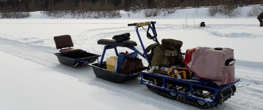 Мотобуксировщик Альбатрос-L 9 без фары в Ижевске