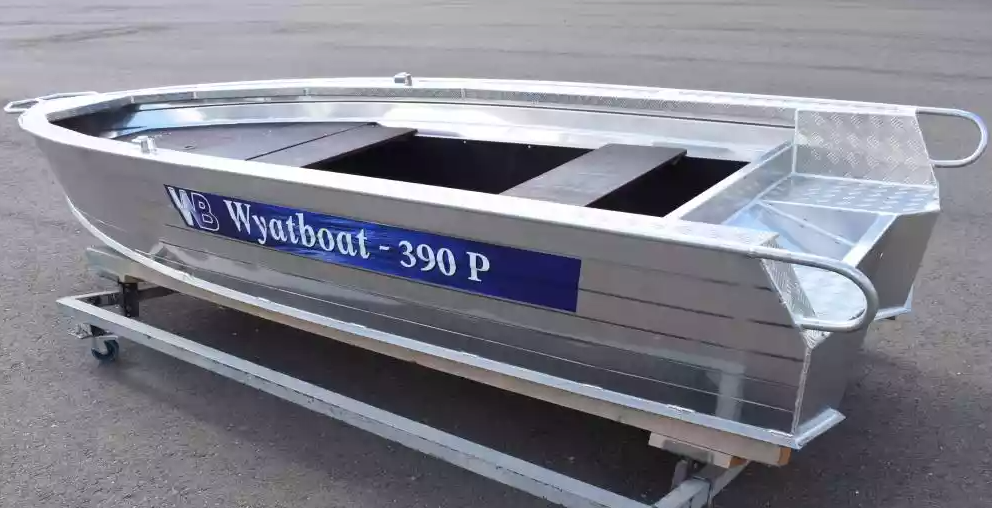 Алюминиевая лодка Wyatboat-390Р Fish в Ижевске