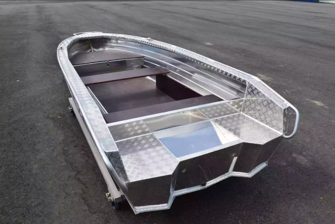 Алюминиевая лодка Wyatboat-390Р Увеличенный борт в Ижевске