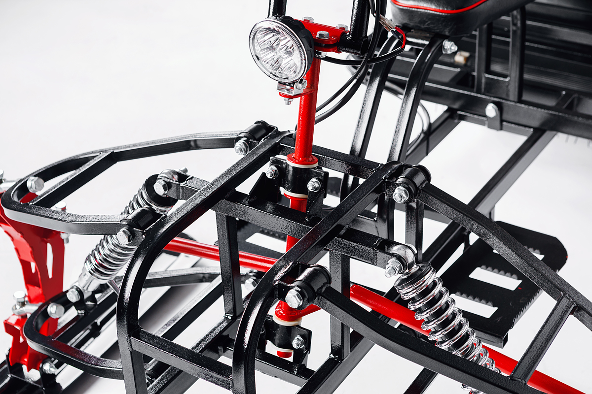 Лыжный модуль IKUDZO TERRAIN с подогревом ручек металлические лыжи в Ижевске